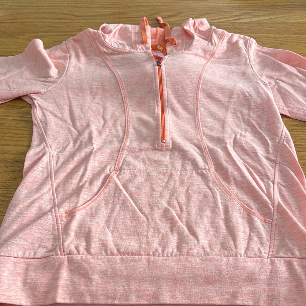 Lucy Coral Zip-Up Jacket